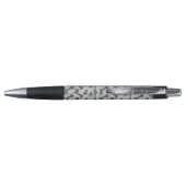 Bone Textern Pattern Greyscale Pen (Achterkant)