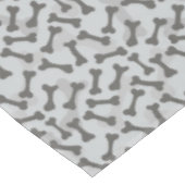 Bone Textern Pattern Greyscale Tafelkleed (Gekanteld)