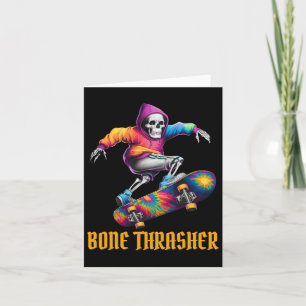 Bone Thrasher Skeleton Halloween kostuum Kaart