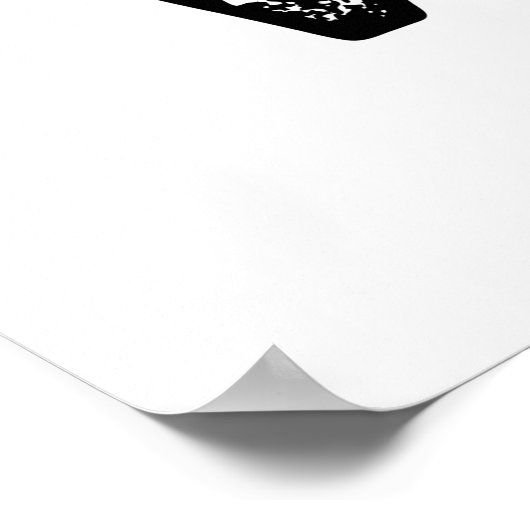 Bone to be Wild Funny Anatomy Pun Poster (Hoek)