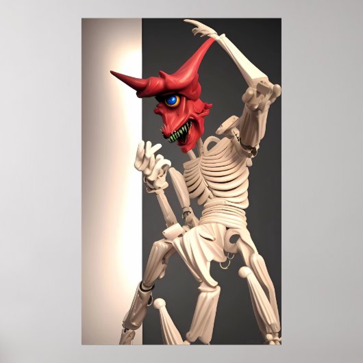 Bone Up or Go Home Poster (Voorkant)