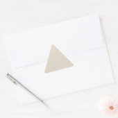Bone White Triangle Sticker (Enveloppe)
