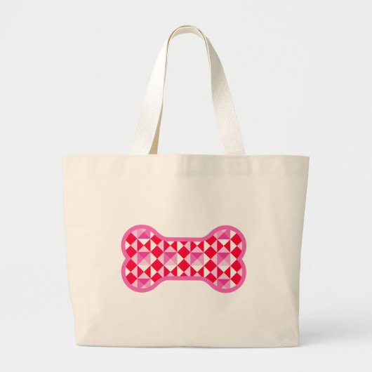 BONE_z070b_K Grote Tote Bag (Voorkant)