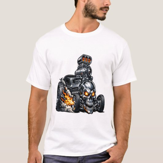 Bonecrusher Hot Rod T-shirt (Voorkant)