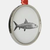 Bonefish Logo Metalen Ornament (Rechts)