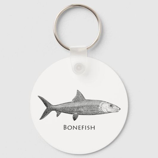 Bonefish Logo Sleutelhanger (Voorkant)