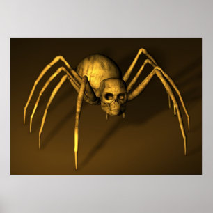 Bonehead Spider Poster