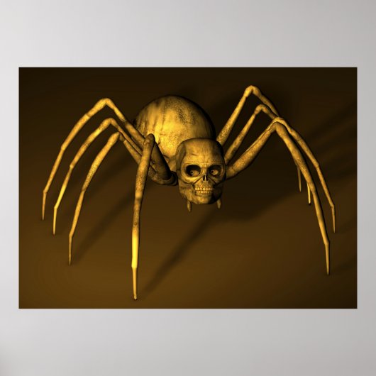 Bonehead Spider Poster (Voorkant)