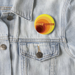 boneHeads™ logo BAUHS-1 Ronde Button 5,7 Cm