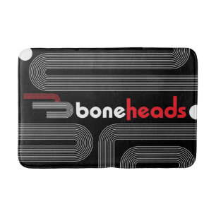 boneHeads™ logo BAUHS-2 Badmat