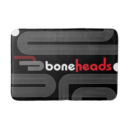 boneHeads™ logo BAUHS-2 Badmat (Voorkant)
