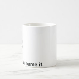 Bonen, Groenen, Aardappelen, Tomaten... Koffiemok