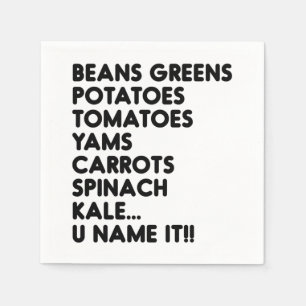 Bonen Groenten Aardappelen U Noemt Het Vegan Thank Servet