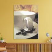 Bonen voor de beker canvas afdruk (Insitu (Woonkamer))