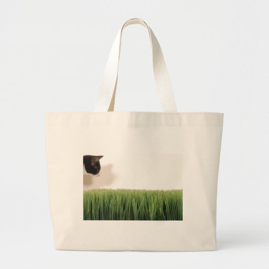 bonenENgras Grote Tote Bag (Voorkant)