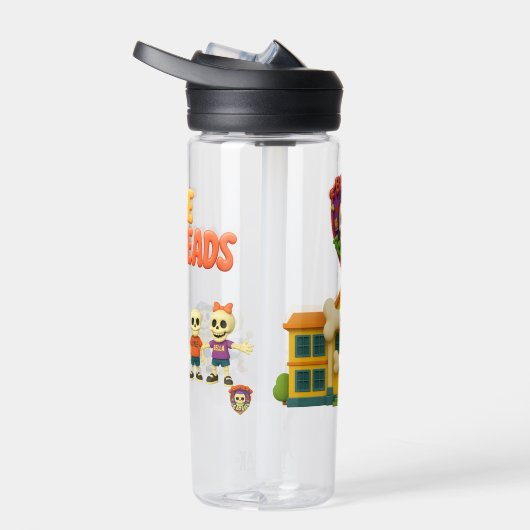 💀 Bones Academy™ and The Boneheads Waterfles (Rechts)