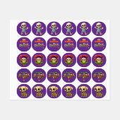 Bones Academy™ The Boneheads™ — Étiquette (Feuille)