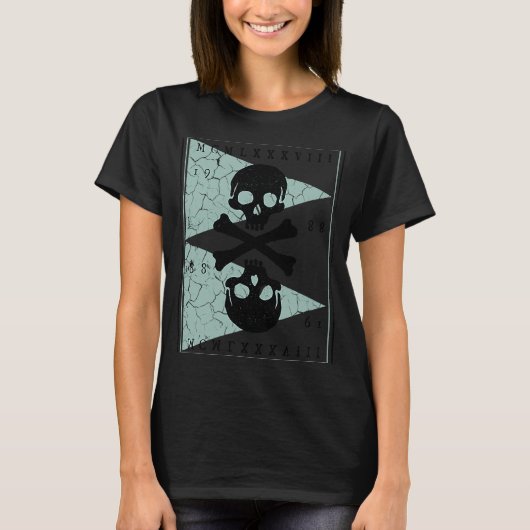 Bones and Skulls Pirate T-shirt (Voorkant)