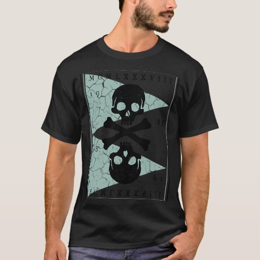 Bones and Skulls Pirate T-shirt (Voorkant)