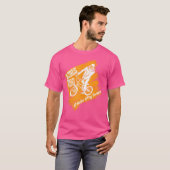 Bones Heal Chicks Dig Scars - Bmx Parkour T-shirt (Voorkant volledig)