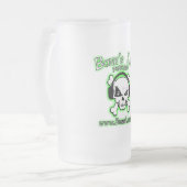 Bone's Lair Logo Matglas Bierpul (Voorkant links)