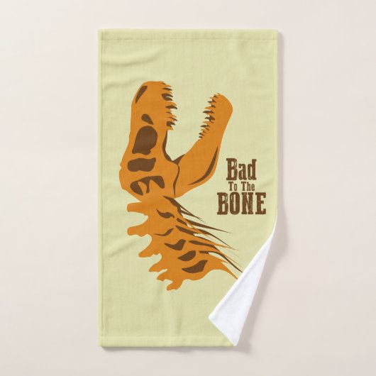 Bones T-Rex (Serviette à main)