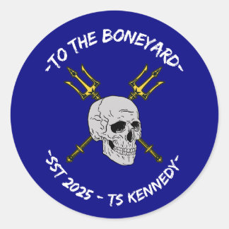 Boneyard Ronde Sticker