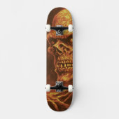 Boneyard Shredder: zombieskelet Skateboard (Voorkant)