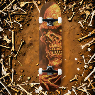 Boneyard Shredder: zombieskelet Skateboard