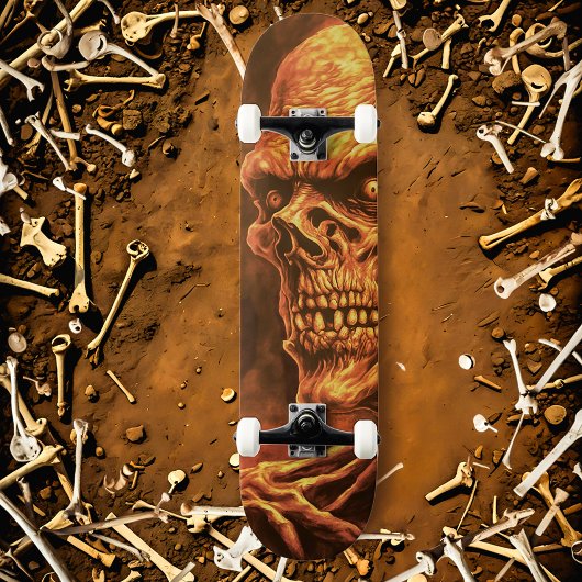 Boneyard Shredder: zombieskelet Skateboard