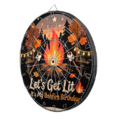 Bonfire Beer Pong Table 🔥 | Outdoor Party Dartbord (Voorkant Rechts)