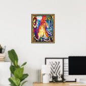 Bonfire & Faith Poster (Thuiskantoor)