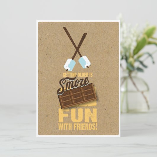 Bonfire Invitations au 16e anniversaire (Debout devant)