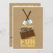 Bonfire Invitations au 16e anniversaire (Devant / Derrière)