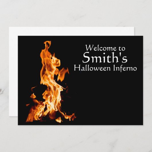 Bonfire Kaart (Voorkant / Achterkant)