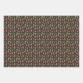 Bonfire Night Verenigd Koninkrijk Pattern 2 Inpakpapier Vel (Voorkant 3)