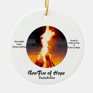 Bonfire of Hope Keramisch Ornament