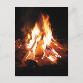 BonFire Party Bon Bonne Fire Uitnodiging Briefkaart