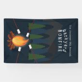 Bonfire Party Spandoek (Horizontaal)