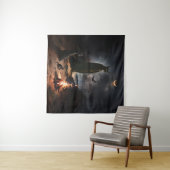 Bonfire Wandkleed (In Situ (horizontaal))