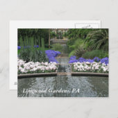 Bonghouten tuinen, PA Briefkaart (Voorkant / Achterkant)