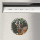 Bongo Antelope & Skin Border Magnet Magneet (Insitu (Vaatwasser))