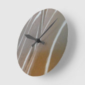 Bongo Antelope Skin Pattern Ronde Klok (Hoek)