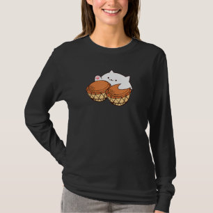 Bongo Cat merch Schattigee kattenmeme T-shirt