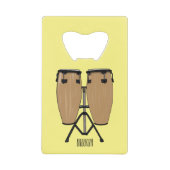 Bongo, dessin animé de batterie (Devant)