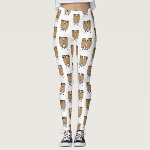Bongo drum cartoon illustratie leggings