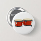 Bongo Drums Ronde Button 5,7 Cm (Voorkant /achterkant)