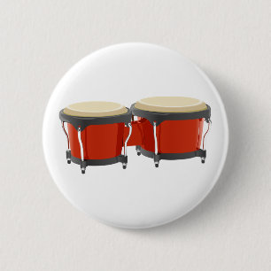 Bongo Drums Ronde Button 5,7 Cm