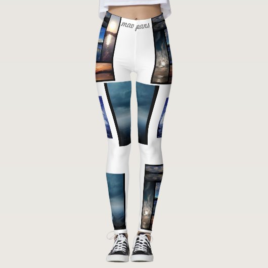 Bongo's Stijl Leggings (Voorkant)