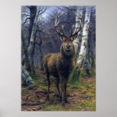 Bonheur - de koning van het bos poster (Voorkant)